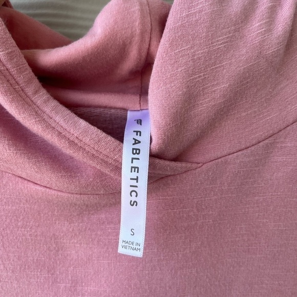 Fabletics  Pink Bo Hoodie size small - Picture 5 of 5